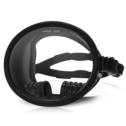 180° Wide View Scuba Diving Mask Big Frame Watertight and Anti-Fog Lens for Best Vision Underwater Hunting Snorkeling Spearfishing Full Diving Mask