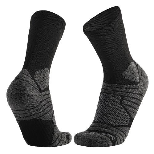 Calcetines unisex Elite Baketball, suela de toalla transpirable, deportes acolchados, calcetines atléticos para correr