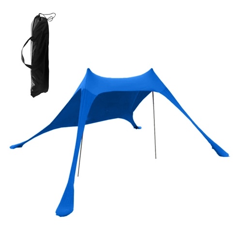 Beach Tent Sun Shelter with Sandbags for Camping Fishing Hiking Backyard Beach Park