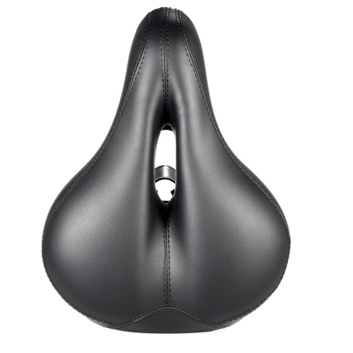 

Soft Silicone Road Bike Bicycle Saddle Hollow MTB Cycling Bike Seat Cushion Cover Pad 10.63"*8.27"(L*W)