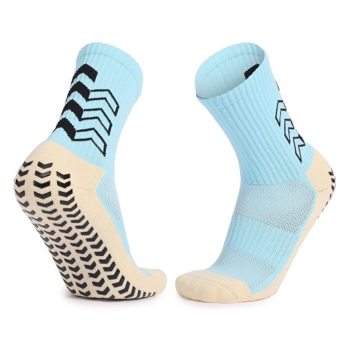 

Sport Cushioned Socks Non Slip Grip for Basketball Soccer Ski Cycling Athletic Socks
