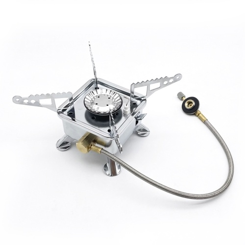 

Outdoor Portable Camping Picnic Stove Durable Metal Gas Stove Camping Cooking Stove