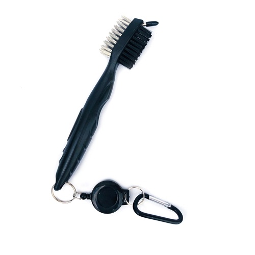

Portable Golf Brush with Retractable Keychain Lightweight Golf Clean Tool