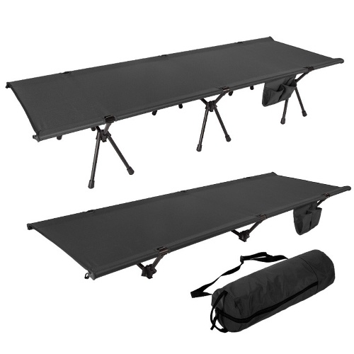 

Ultralight Foldable Camping Bed Aluminum Alloy Hiking Sleeping Bed High and Low Use Camping Bed