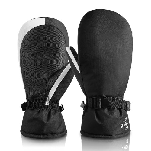 

Winter Gloves Wear Resistant Ski Gloves Waterproof Warm Gloves Full Finger Gloves Fleece Liner Gloves Windproof Cycling Gloves