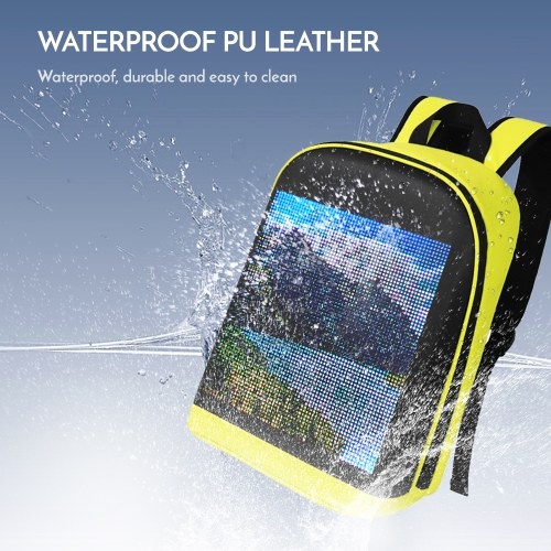 LED Color Screen Customizable Backpack Travel Bag Pack School Bag 