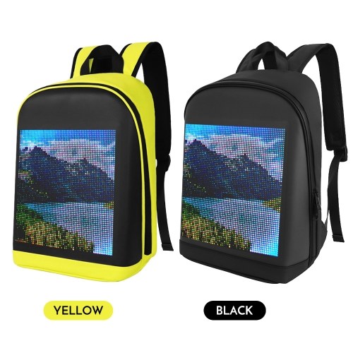 LED Color Screen Customizable Backpack Travel Bag Pack School Bag 