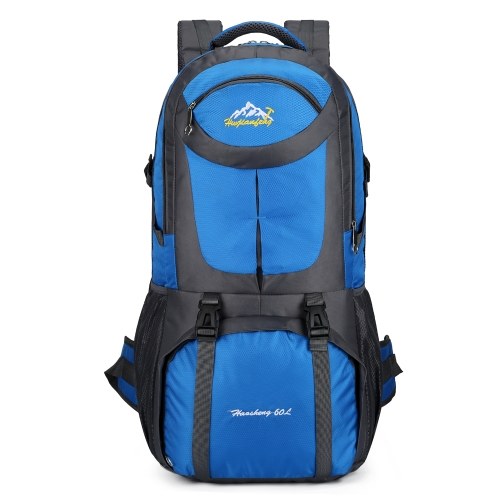 

60L Travel Backpack Lightweight Hiking Backpack for Mountaineering Travelling Camping
