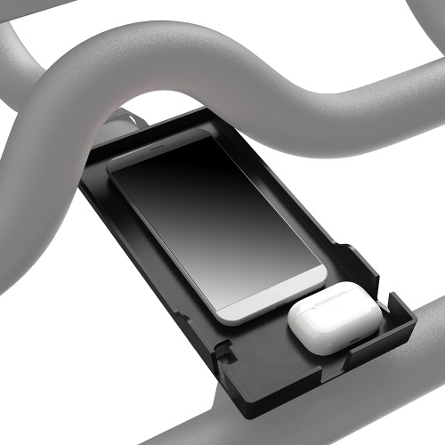 

Mobile Phone Holder Replacement for Peloton Bike Tablet PC Cell Phone & Earphone Case Mount Tray with Charging Slot