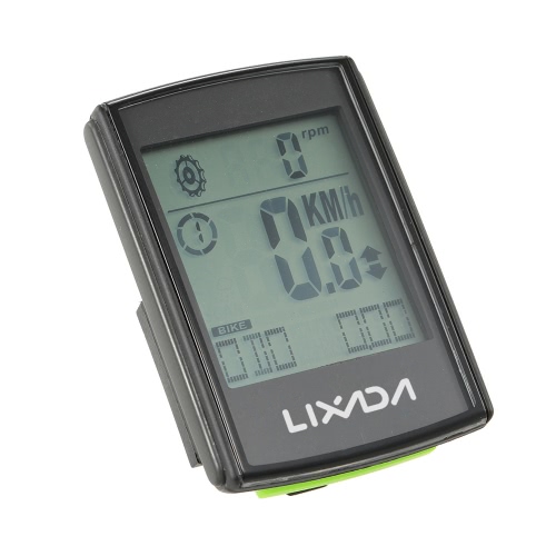 Ordinateur de vélo à vélo LCD Lixada