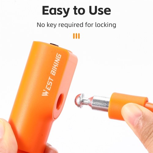 Portable Bicycle Safety Lock Steel Cable Lock AntiTheft Elasticity Lock Road Bike Steel Wire Lock Cycling Lock 