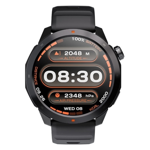 NORTH EDGE GPS-Sport-Smartwatch, kabellos, Sprechuhr, Kompass, Höhenmesser, Barometer, Smartwatch