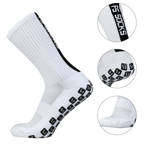 5 Pairs Non Slip Sport Soccer Socks Anti Slip Football Grip Socks for Football Basketball 
