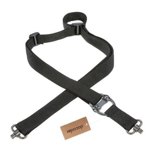 

Docooler Military Tactical Safety Two Points Outdoor Belt QD Series Sling Adjustable Strap