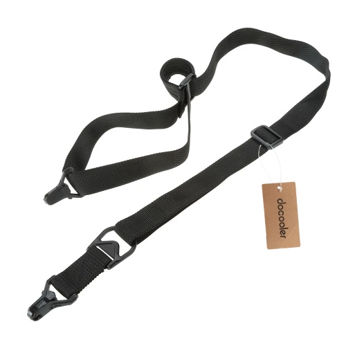 

Docooler Military Tactical Safety Two Points Outdoor Belt Carbine Sling Adjustable Strap