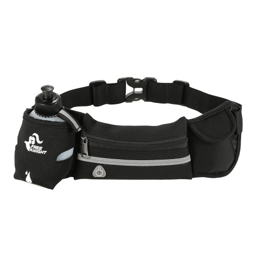 Free Knight Lightweight Men Women Waist Pack Outdoor Sports Cycling Fanny Pack Travel Marathon Running Belt Water Bottle Carrier Bag Pouch