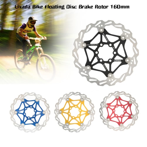 

Lixada Bicycle Bike MTB Float Floating Disc Brake Rotor Plate 6 Bolts 160mm