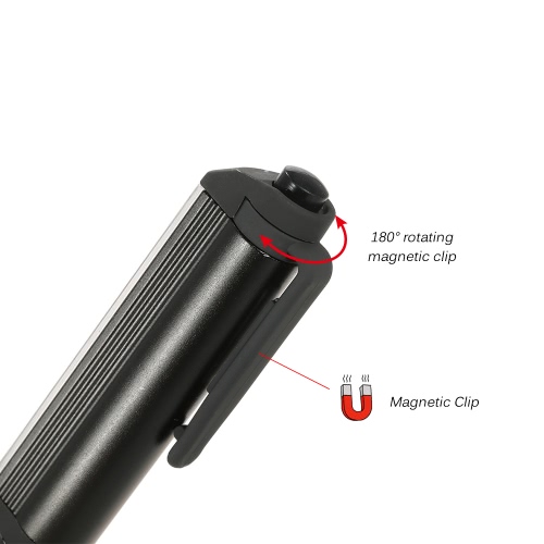 

Super Bright LED Mini Pocket Pen Light Inspection Light Lamp Work Flashlight Hand Torch with Rotating Magnetic Clip
