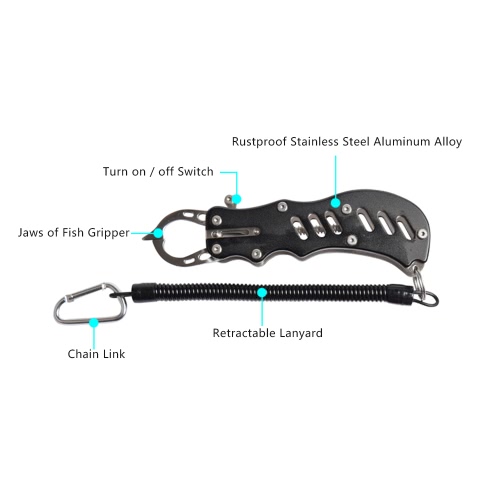 Lixada Fish Control Stainless Steel Device Aluminum Fishing Lip Grips Gripper Tools huismerk kopen in de aanbieding Lixada Fish Control Stainless Steel Device Aluminum Fishing Lip Grips Gripper Tools huismerk kopen in de aanbieding