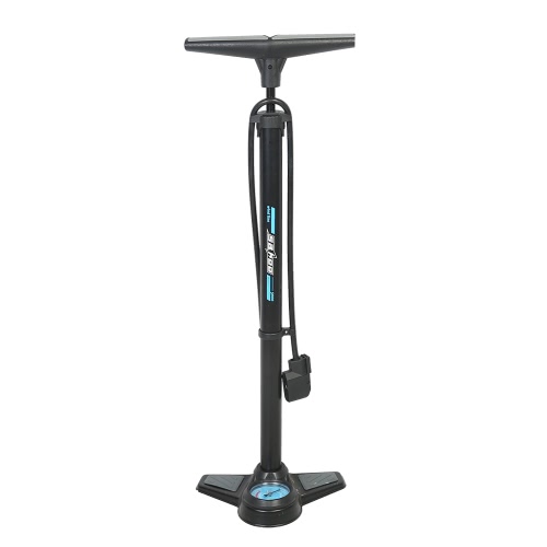 

SAHOO 2017 Cycling MTB Aluminum Alloy Bicycle Floor Pump Bike Pump with Pressure Gauge High Pressure 160PSI Bicycle Accessories