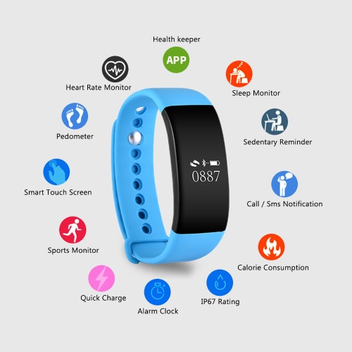 

V66 BT Wireless Fitness Tracker Watch