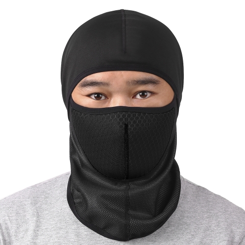 

Lixada Thermal Cycling Fleece Hood Dust-proof Windproof Winter Neck Warmer Collar Face Mask Caps Riding Masks Guard Headwear Head Cover