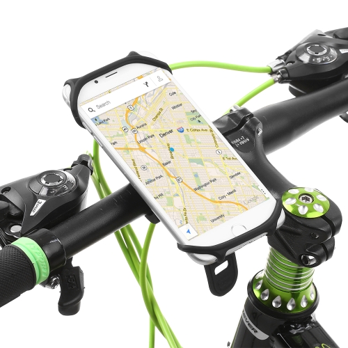 

Регулируемый Moblie Phone Mount Универсальный велосипедный телефон Cradle Силиконовый велосипед Велосипед Телефон держатель