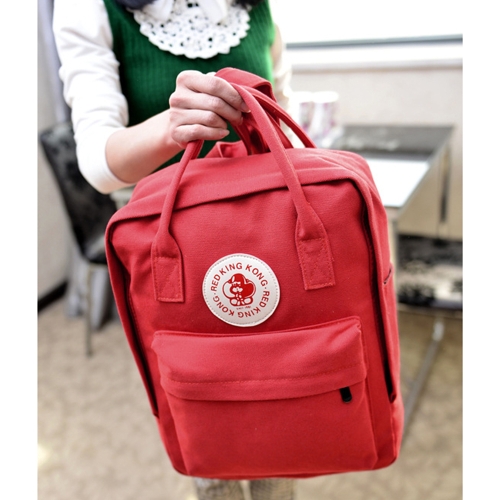 

Fashion Multi-functional Shoulder Bag Canvas Handbag Large Capacity Casual Backpack for Students Girls