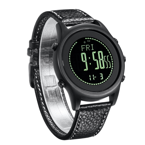

SPOVAN Outdoor Sports Waterproof Watches Business Watch 【Genuine leather Black】