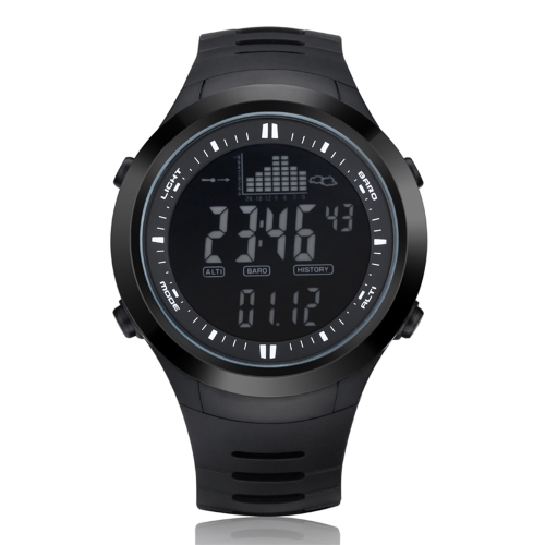 NORTH EDGE Reloj de barómetro de pesca digital deportivo para hombre al aire libre