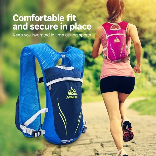 

AONIJIE Outdoor Hydration Pack Running Vest Pack Water Bladder Bag for Sports Running Hiking Cycling Climbing Marathon