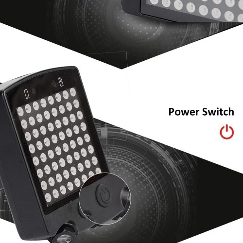 

LED Wireless Remote Control Laser Bicycle Rear Tail Light Bike Turn Signals Safety Warning Light Turn Signal Laser Tail Light USB Rechargeable Brake Light Riding Gear