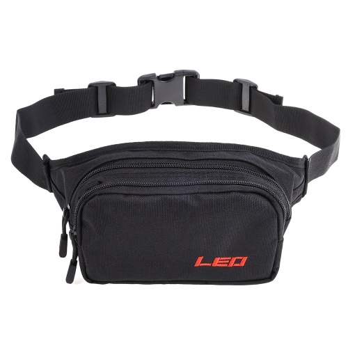 Outdoor Waist Fanny Pack Two Layer Fishing Tackle Waist Bag