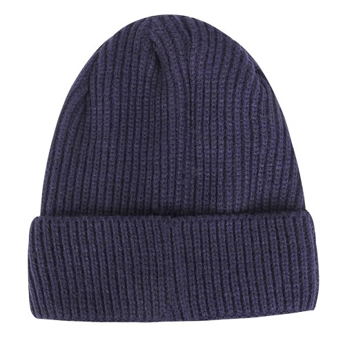 

Outdoor Knitted Vertical Striped Wool Hat