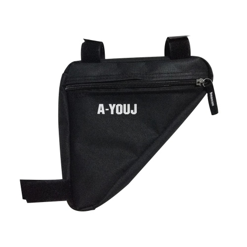 Bicycle Front Saddle Tube Frame Pouch Holder Bag