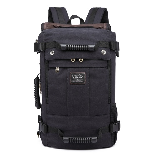 Multifunctional Vintage Canvas Laptop Backpack