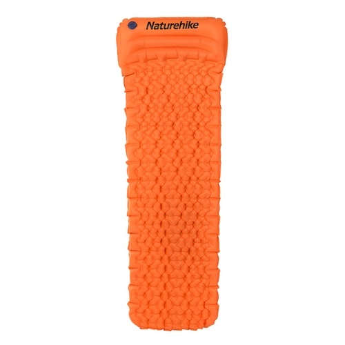 

Inflatable Pad Camping Inflating Ground Mattress Backpacking Hiking Climbing Lightweight Sleeping Pad Built-in Pillow