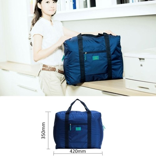 

Portable Travel Storage Bag Waterproof Polyester Folding Luggage Handbag Pouch