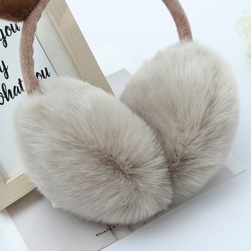 

Cute Fashion Antlers Earmuffs Outdoor Winter Warm Soft Plush Earwarmer