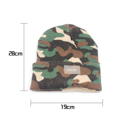 

Multi-purpose Ultra Bright 5 LED Winter Warm Beanie Cap Unisex Cool Lighted Stocking Cap Kintted Hat Outdoor Flashlight Lamp