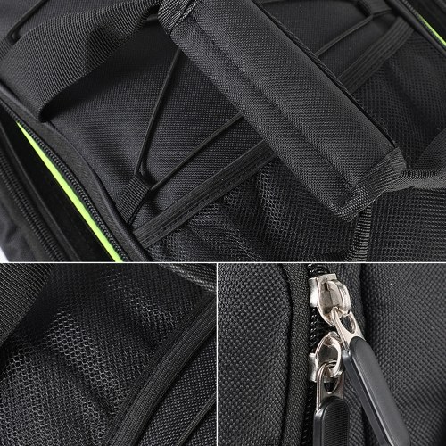 Lixada Bike Trunk Bag MTB Road Bicycle Bag Travel Luggage Carriers Saddle Seats Panniers Bag Cycling Rear Rack Bag