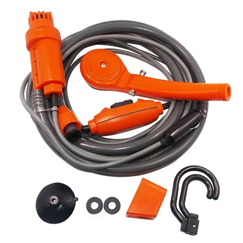 

Camping Shower 12V Electric Outdoor Shower Folding Bucket Kit