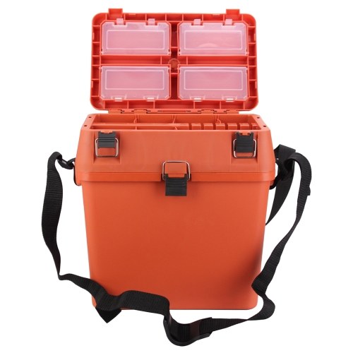 Multifunction Fishing Box Portable Fishing Bucket Large Volume Fishing Bait Box Fishing Tool Case Bait Fishing Container