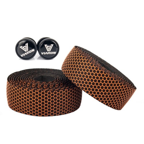 

Road Bike Straps Honeycomb Design Straps Anti-skid Silicone EVA Shock Absorption Bicycle Sweat Absorbing Straps Bike Belt