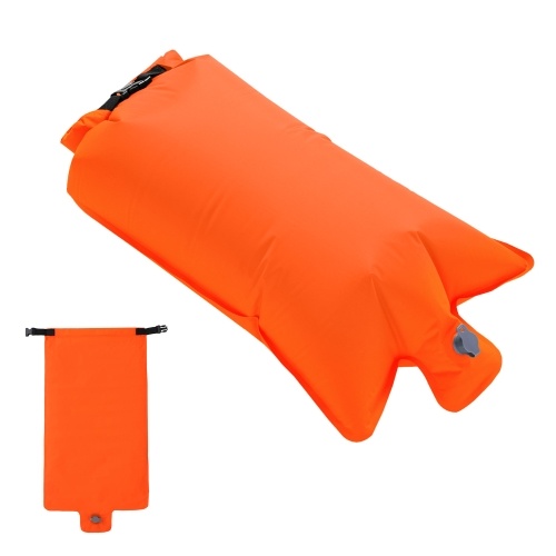 

Inflatable Flotation Air Bag TPU Nylon Outdoor Ultra-Light Portable Waterproof Dry Bag Roll Up Dry Compression Sack Folding Bucket Bag For Picnic Camping Swimming Hiking