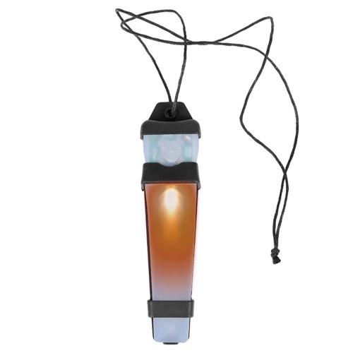 

Outdoor Emergency Light Safety Helmet Flashing Light IP67 Water Resistance Survival Light with Hanging Neck Rope