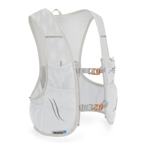 

Outdoor Running Backpack with Two Water Bladders Bicycle Backpack Sports Vest Ultralight Riding Bag Women Men Breathable Jogging Sport Backpack Soft Water Flask For Camping Hiking Cycling Sport Bag