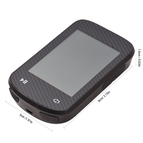 2.4-inch Color Touchscreen GPS Bike Computer ANT+ Sensor & BT Wireless IPX7 Waterproof BDS GLONASS with Offline Maps Gyroscope 24-Hour Battery Life 