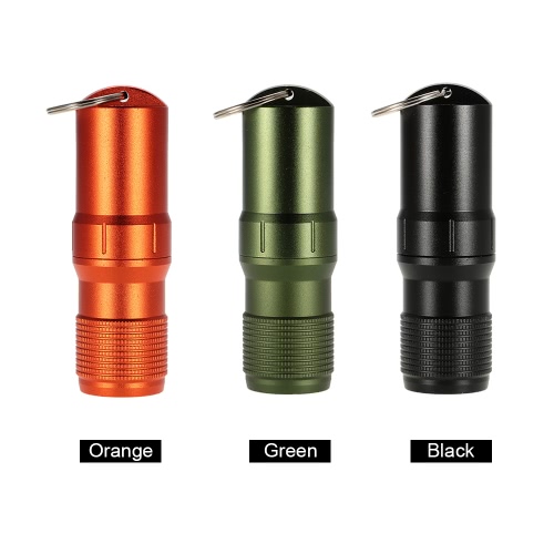 Every Day Carry Water Resistant Key Safe Matches Cap Survival Match Pill Case Can Carry Container Gear Aluminum Alloy