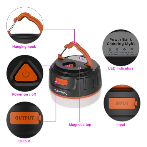 

2 in 1 LED Camping Lantern